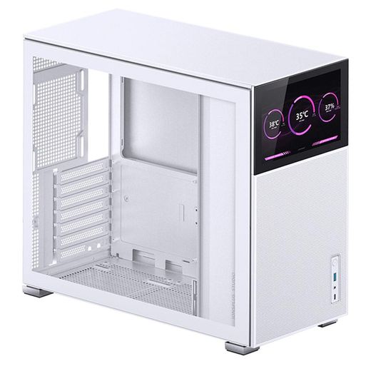 ПК корпус Jonsbo D41 STD SCREEN MiniTower, window, White ATX (D41 STD SC White)