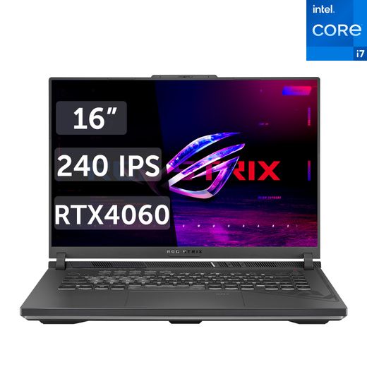 Игровой ноутбук Asus ROG Strix G16 i7 13650HX / 16ГБ / 1000SSD / RTX4060 8ГБ / 16 / DOS / (G614JV-N4190)