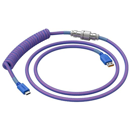 Кабель для клавиатуры USB 2.0 - Type-C Glorious Coiled Cable, Nebula (GLO-CBL-COIL-NEBULA)