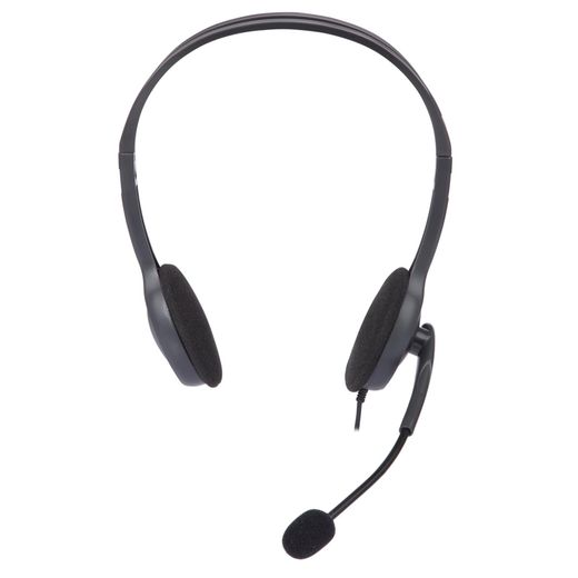 Гарнитура Накладная Logitech H110, Silver, 981-000271