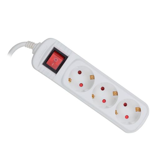 Удлинитель СТАРТ 3м, 3 розетки, 10A, белый (4610116219430)