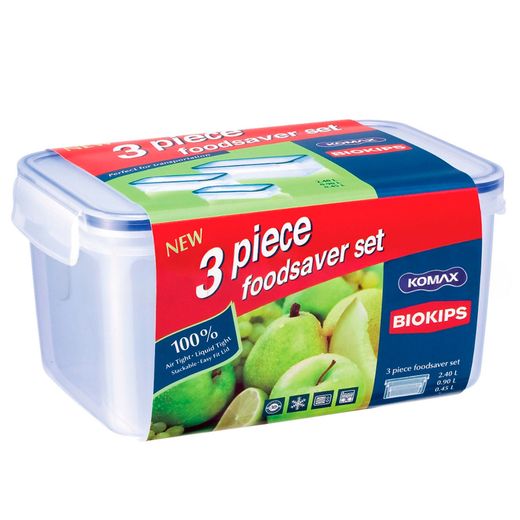 Набор контейнеров 3пр (900,450,240мл) Komax 71663A77