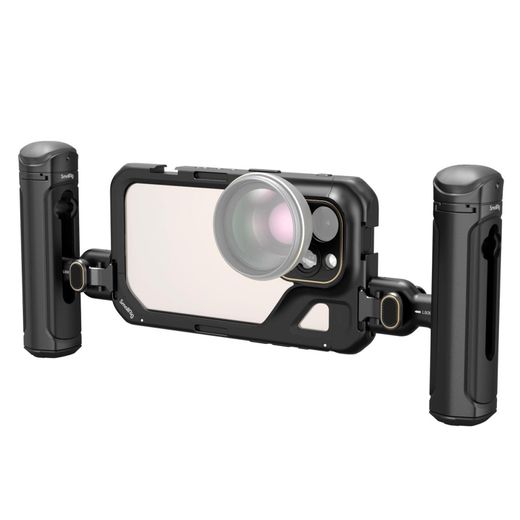 Клетка и ручки SmallRig Mobile Video Kit (Dual Handheld) для iPhone 15 Pro 4397