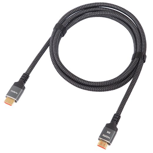 Кабель HDMI-HDMI NEO 1,8м 2.1 Plug 8K Black (HHCL-MC18M21VG)