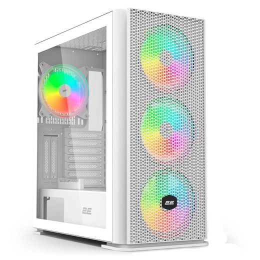 ПК корпус 2Е Gaming VERTEX MidTower, window, White EATX (2E-GI01W)
