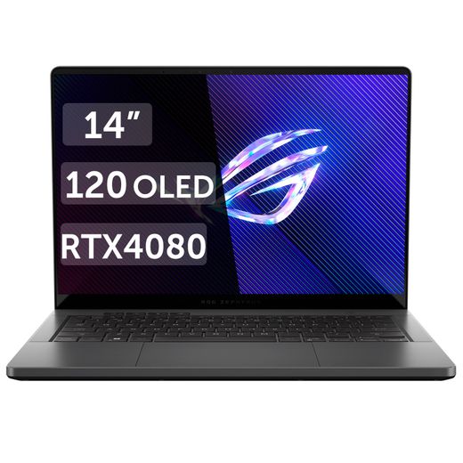 Игровой ноутбук Asus ROG Zephyrus G14 Ryzen 9 8945HS / 16ГБ / 512SSD / RTX4060 8ГБ / 14 / DOS / (GA403UV-QS096)