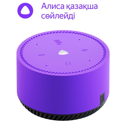 Умная колонка Яндекс Станция Лайт, Ультрафиолет (YNDX-00025-PURPLE)