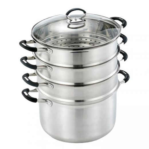 Мантоварка 32см (3 уровня) Hausler HLS-D32STS03