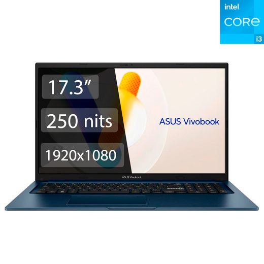 Ноутбук Asus Vivobook 17 Ci3 1315U / 8GB / SSD 512GB / 17 / DOS / (X1704VA-AU467)