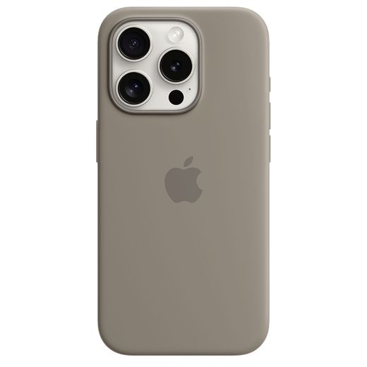 Чехол для iPhone 15 Pro, Silicone Case with MagSafe, Clay (MT1E3ZM/A)