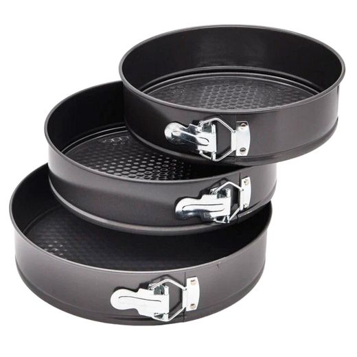 Набор из 3-х круглых форм со съемным дном Maestro MR-1105