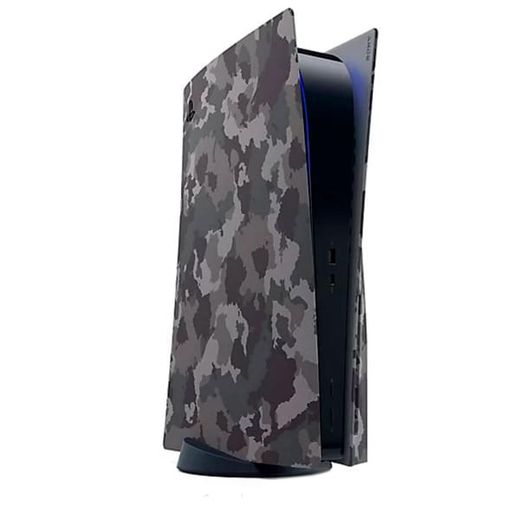 Накладка на консоль Sony PlayStation 5, Gray Camouflage