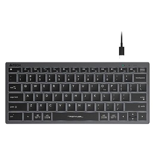 Клавиатура проводная USB A4tech Fstyler FX-61, White