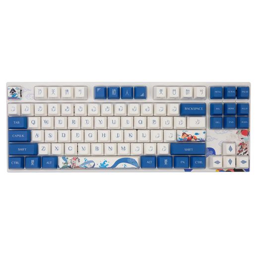 Игровая клавиатура Varmilo VEM87 Lovebirds-I TKL - EC V2 Daisy (A33A002A8A3A06A003)