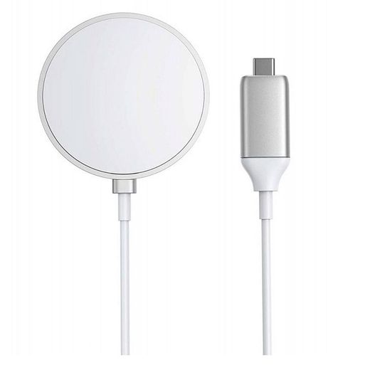 Беспроводное зарядное устройство Anker Magnetic Pad, White (A25601Y1)