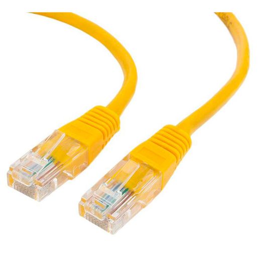 Патч-корд UTP Cablexpert кат.5e, 10м, желтый (PP12-10M/Y)