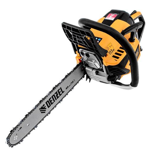Пила цепная бензиновая Denzel DS-4516, шина 40 см, 45см3, 2,5 л.с., шаг 0,325, паз 1,5 мм, 64 зв (95