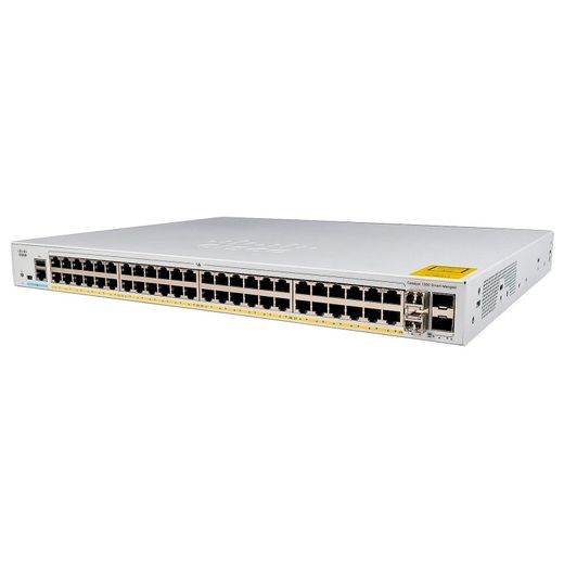 Коммутатор Cisco Catalyst 1000 48port GE, 4x10G SFP
