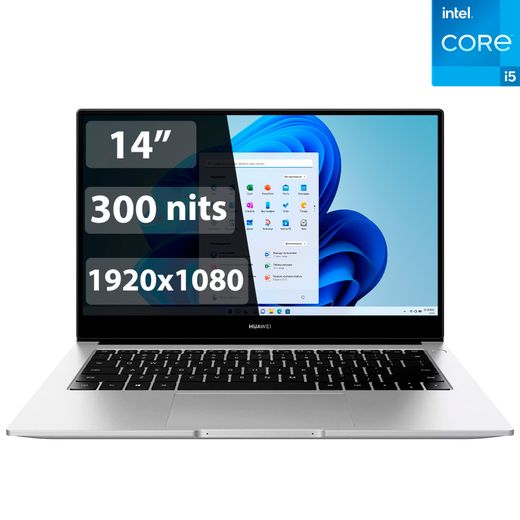 Ноутбук HUAWEI MateBook D14 i5 12450H/ 16ГБ / 512SSD / 14 / Win11 / (MendelF-W5651D)