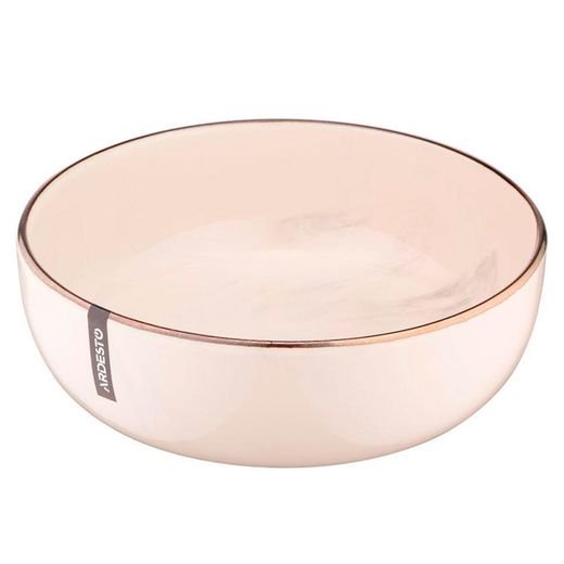 Тарелка суповая керамика 19см Marmo Ardesto AR2919MRBS