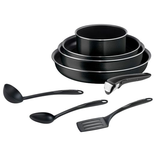 Набор посуды 8пр. Ingenio Black Tefal 4238850