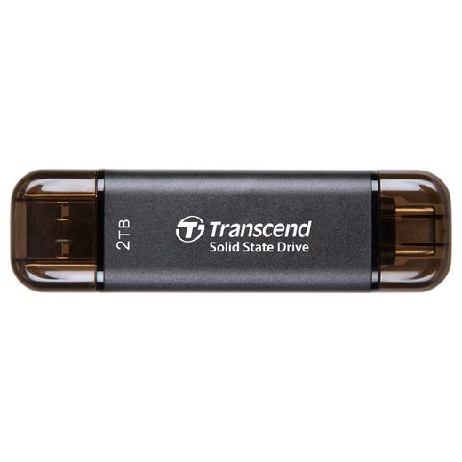 Внешний SSD 2TB , USB 10Gbps, Type C/A ESD310C Transcend (TS2TESD310C)