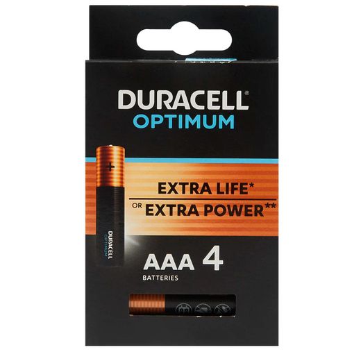 Батарейка AAA 4шт Duracell Optimum (DU0011)
