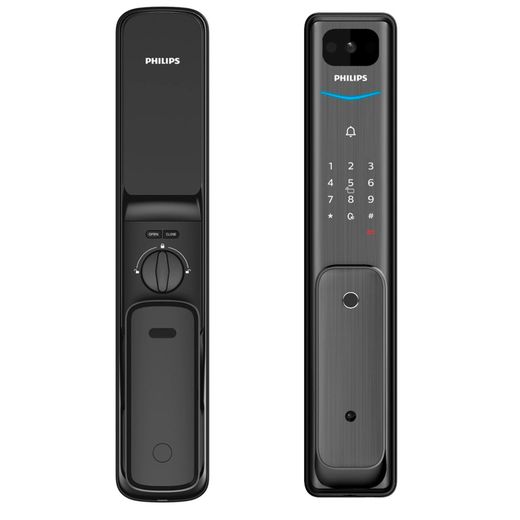 Электронный замок для входных дверей Philips Alpha VP (Black)
