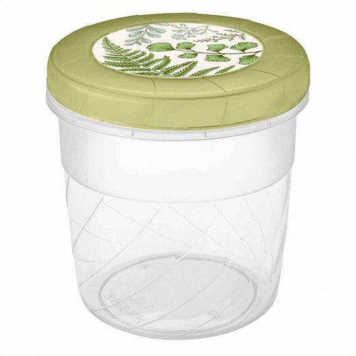 Банка с завинчивающейся крышкой с декором 1л Filalex 433154909