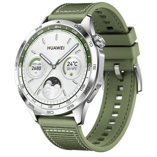 Смарт-часы Huawei Watch GT4 (46mm), Green Woven Strap (Phoinix-B19W)