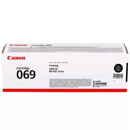 Картридж Canon CRG 069 Black (Для MF752Cdw, MF754Cdw, LBP673Cdw) СНПЧ