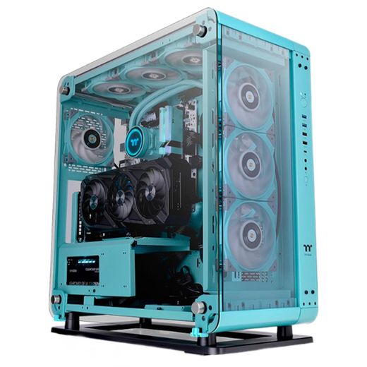 ПК корпус Thermaltake Core P6 TG MidTower, window, Turquoise ATX (CA-1V2-00MBWN-00)