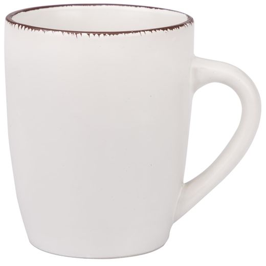 Чашка керамика 360мл Lucca Winter white Ardesto AR2936WMC