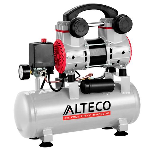 Безмаслянный компрессор Alteco ACO 9L (A63423)