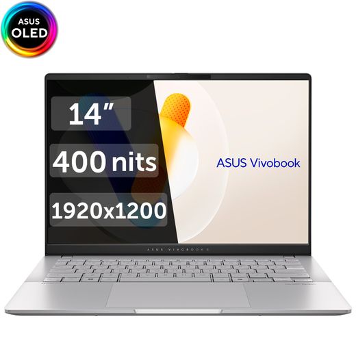 Ноутбук Asus Vivobook S 14 OLED Ryzen 5 7535HS / 16ГБ / 512 SSD / 14 / DOS / (M5406NA-QD080)