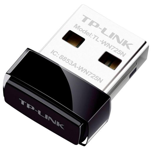 Беспроводной USB-адаптер TP-Link TL-WN725N Nano, 150 Mbps, USB 2.0 (TL-WN725N)