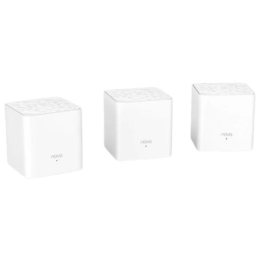 Домашняя MESH Wi-Fi система Tenda MW3 (3-pack), Wi-Fi 5, White