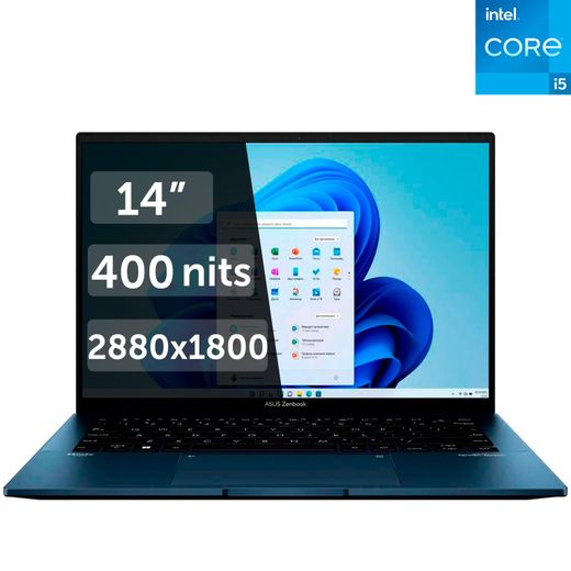 Ультрабук Asus Zenbook 14 OLED i5 1240P / 16ГБ / 512SSD / 14 / Win11 / (UX3402ZA-KM319W)