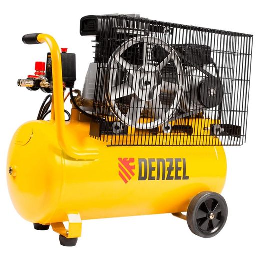 Компрессор Denzel BCI2300/50, 2,3 кВт, 50 литров, 400 л/мин (58113M)