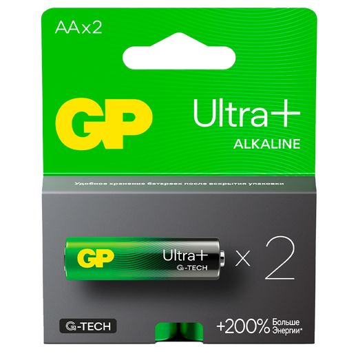 Батарейка AA 2шт GP Ultra Plus