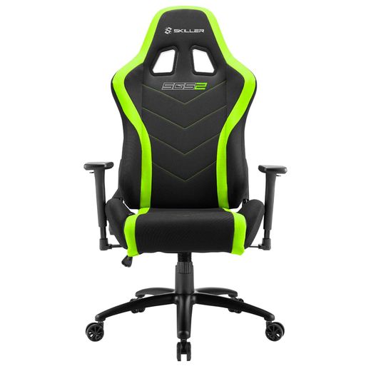 Игровое компьютерное кресло Sharkoon Skiller SGS2, Black/Green
