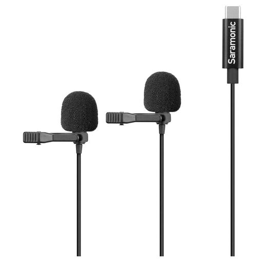 Микрофон петличный Saramonic LavMicro U3C с кабелем, разъем Type-C