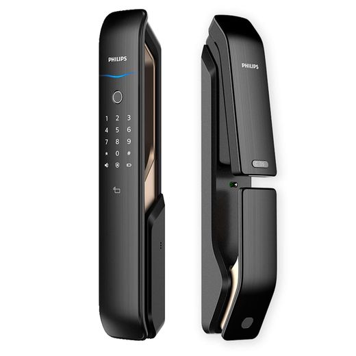 Электронный замок для входных дверей Philips 9200 (Black)