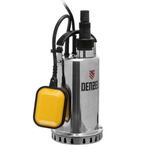 Дренажный насос DP600X, 600 Вт, подъем 7,5 м, 8500 л/ч Denzel