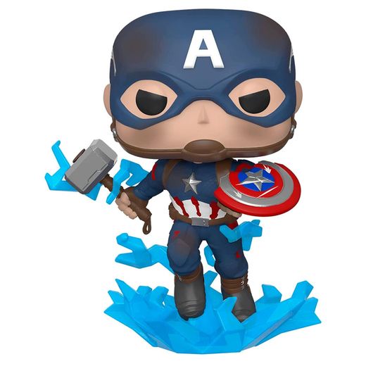 Коллекционная фигурка Funko Marvel Captain America with broken Shield&Mjolnir (45137F)
