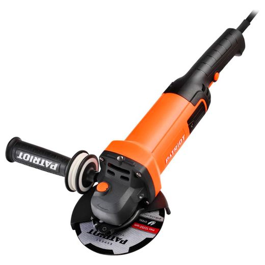 Углошлифовальная машина PATRIOT AG 128, 1300 Вт, 125 мм (110301128)