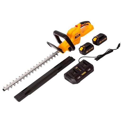 Кусторез аккумуляторный Denzel RBC510-36, Li-ion, 36 В, 4 Ач, нож 510 мм, поворотная ручка (59410M)