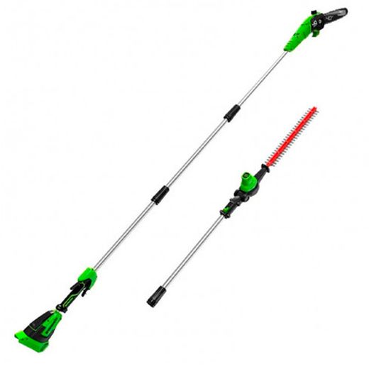 Высоторез-Кусторез аккумуляторный Greenworks 2 в 1 40V без АКБ и ЗУ (1303907)