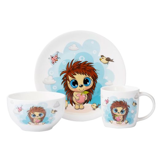 Набор детской посуды 3пр. Sweet hedgehog Ardesto AR3455HS