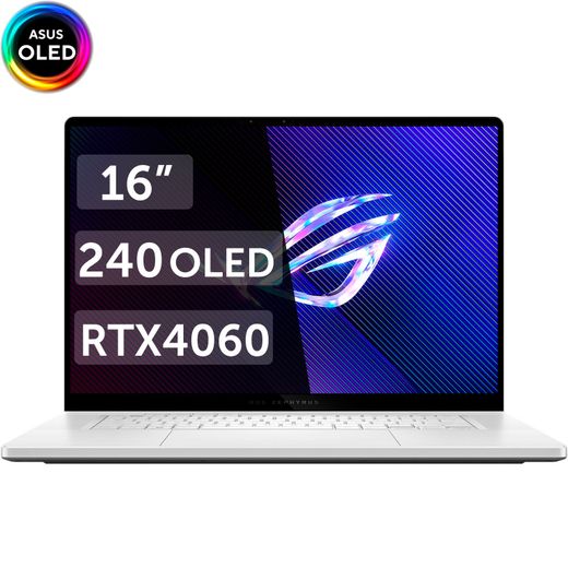 Игровой ноутбук Asus ROG Zephyrus G16 Ryzen 9 HX 370 / 16ГБ / 1000SSD / RTX4060 8ГБ / 16 / DOS / (GA605WV-QR077)